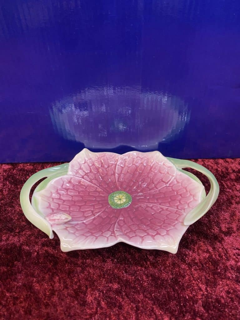 Franz Porcelain Frilillary Plate. Boormans