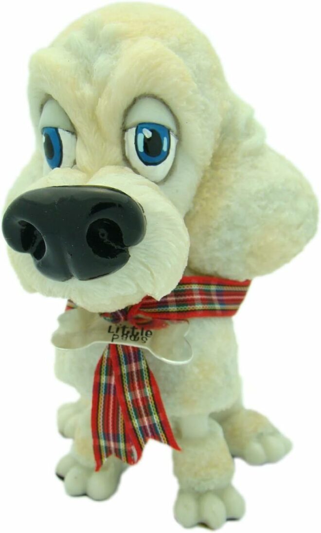 Little Paws - Lady - White Poodle - 324-LP-LAD