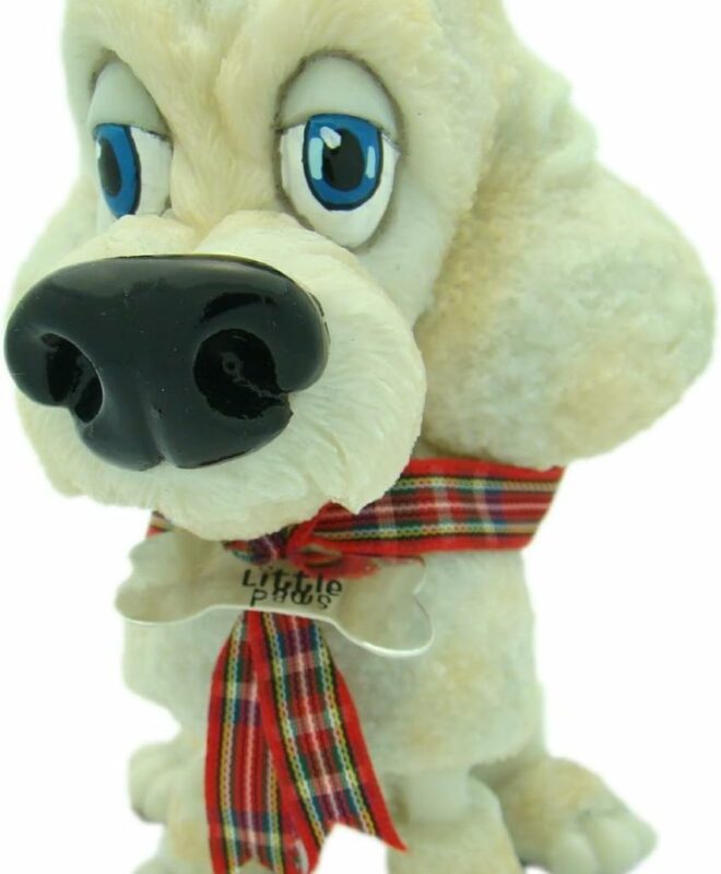Little Paws - Lady - White Poodle - 324-LP-LAD