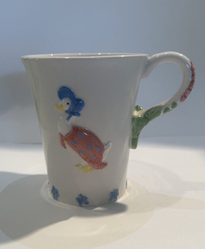 Beatrix Potter - Jemima Puddle Duck - China mug - A9831.