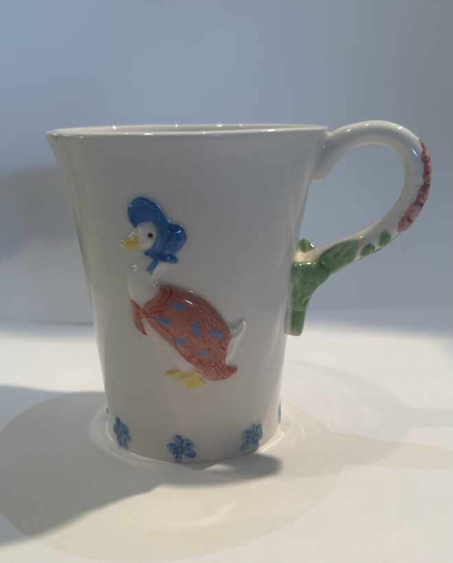 Beatrix Potter - Jemima Puddle Duck - China mug - A9831.